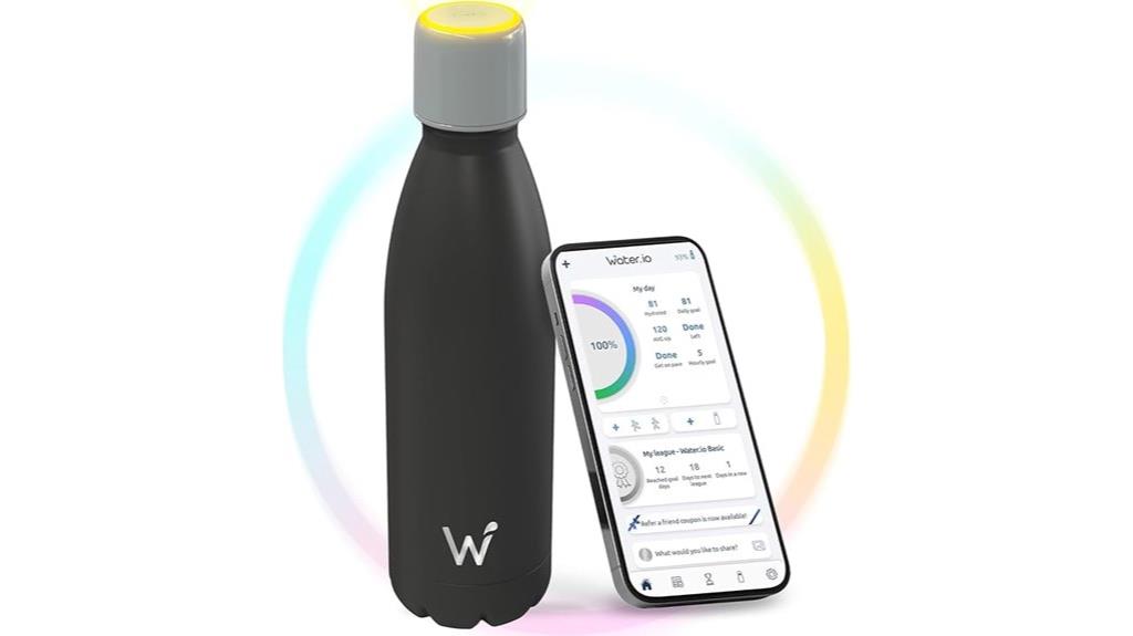 led reminder smart bottle