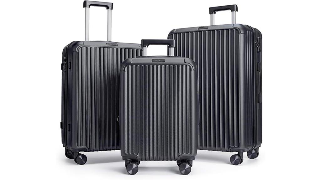 lightweight 3 piece spinner set