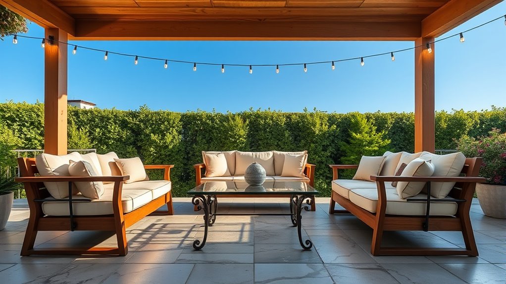 luxurious premium patio furniture