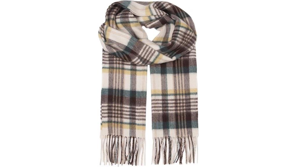 luxurious warm cashmere scarf