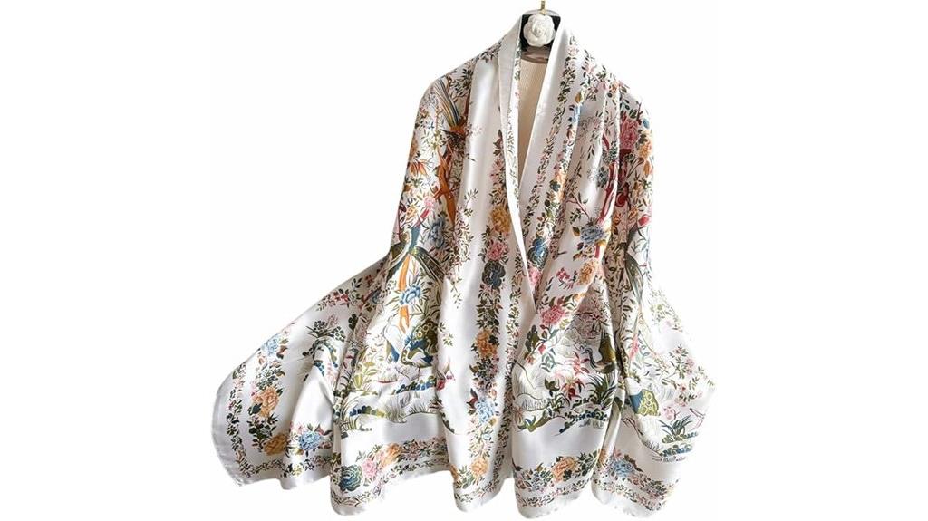luxurious women s silk wrap