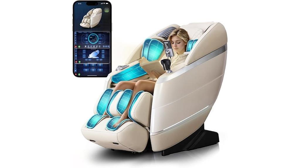 luxury 4d massage recliner