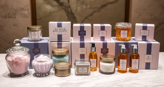 luxury bath oil salt sets