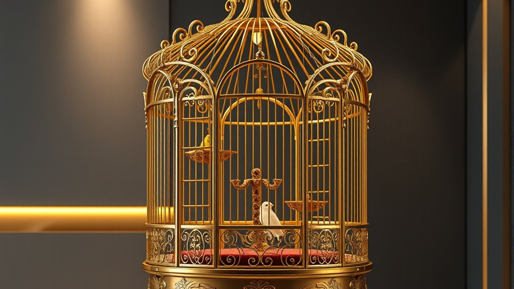 luxury bird cage selection