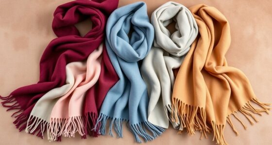 luxury cashmere scarf collections