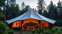luxury durable camping tents