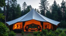 luxury durable camping tents