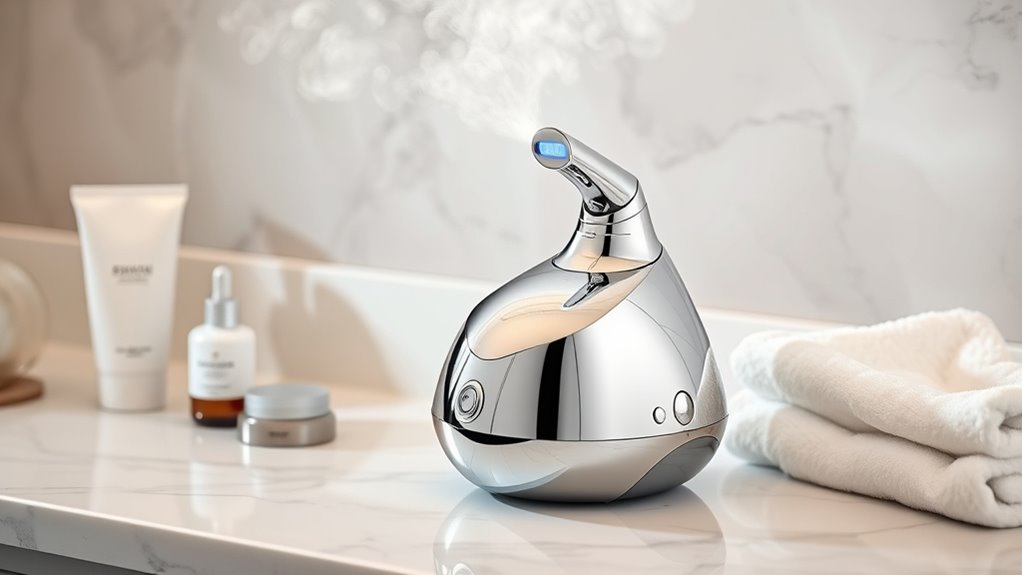 luxury facial steamer features
