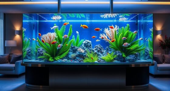 luxury high end fish aquariums