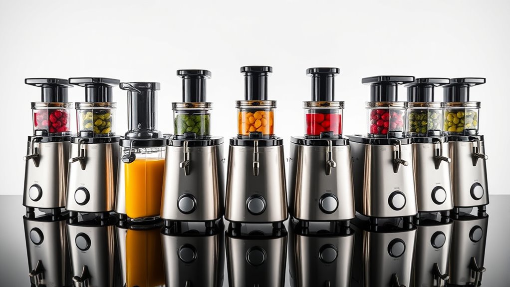 luxury juicer machine list