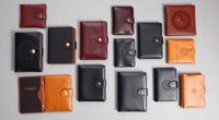 luxury leather passport sets