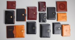 luxury leather passport sets