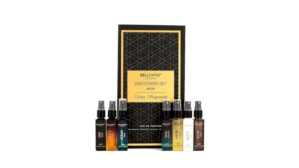 luxury men s fragrance set