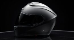 luxury motorcycle helmet selection