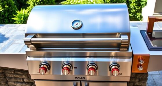 luxury outdoor grill selection