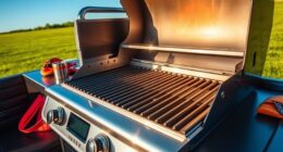 luxury tailgating grill selection
