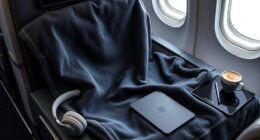 luxury travel blanket selection