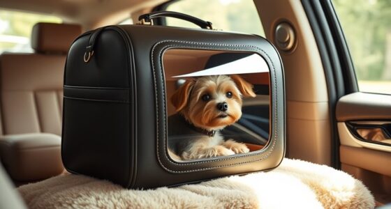 luxury travel dog carriers