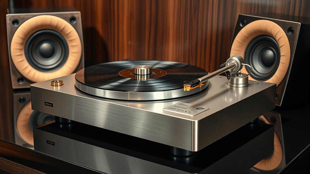 luxury vinyl record players