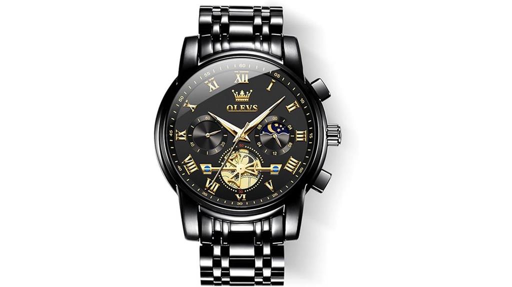 luxury waterproof quartz watch