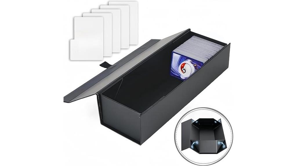 magnetic card organizer box