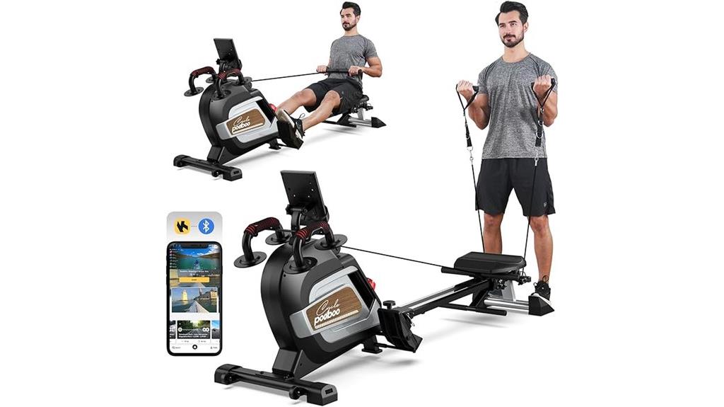 magnetic rowing machine capacity