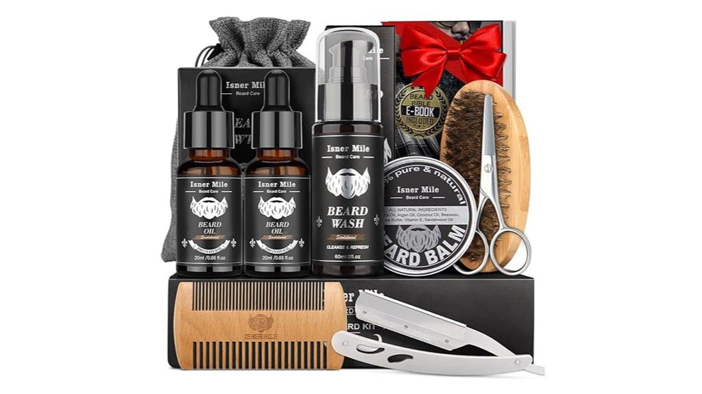 men s beard grooming set