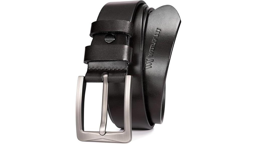 men s leather belt