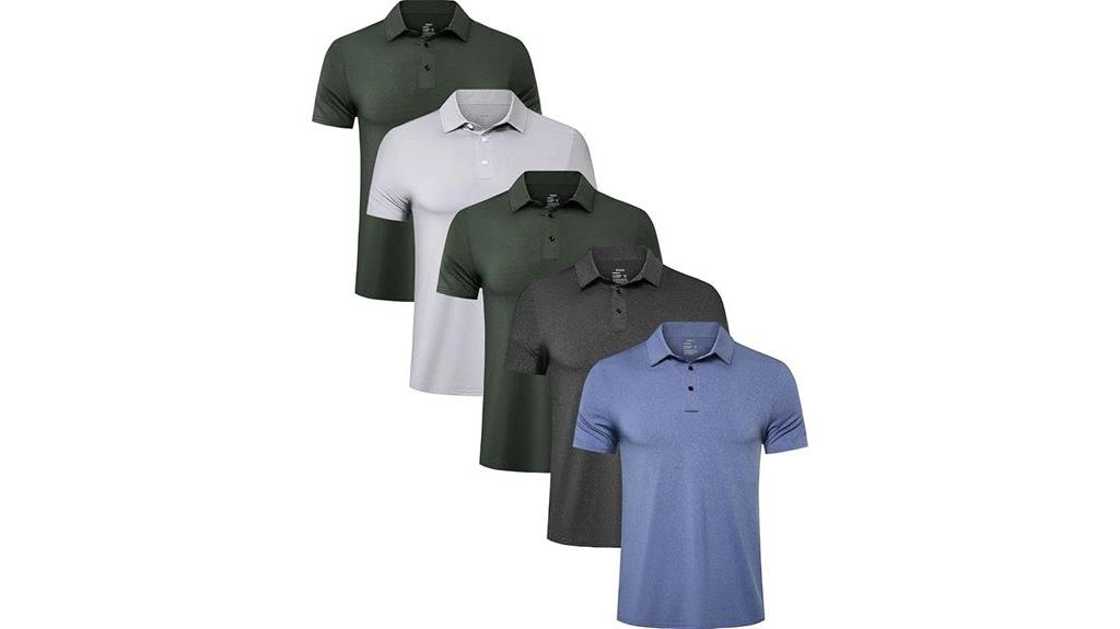 men s moisture wicking polo shirts