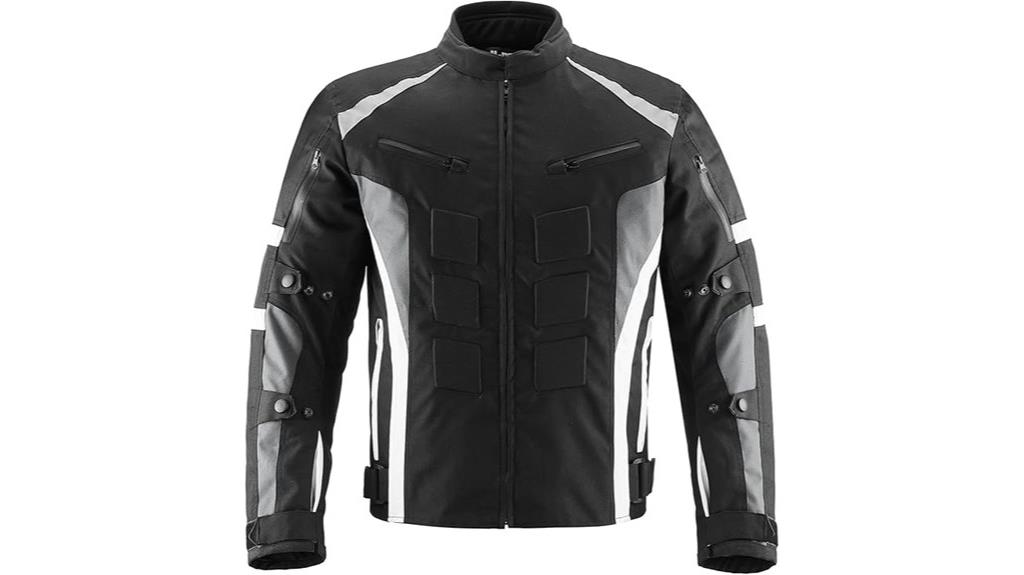 men s motorcycle jacket with ce armor
