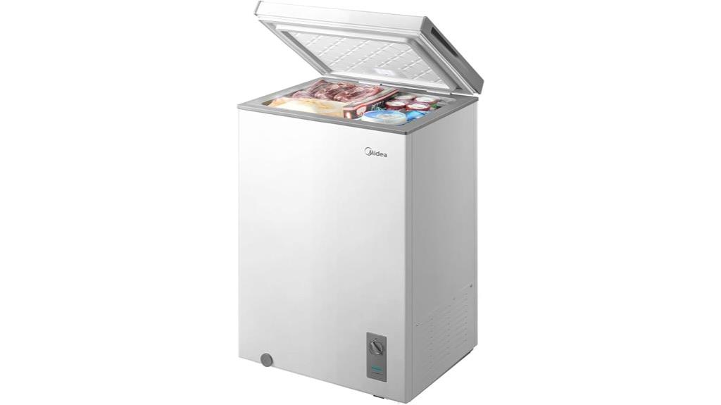 midea convertible chest freezer