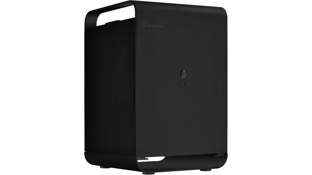mini itx aluminum nas case