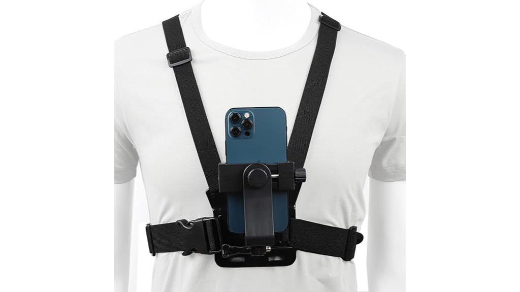 mobile phone chest strap