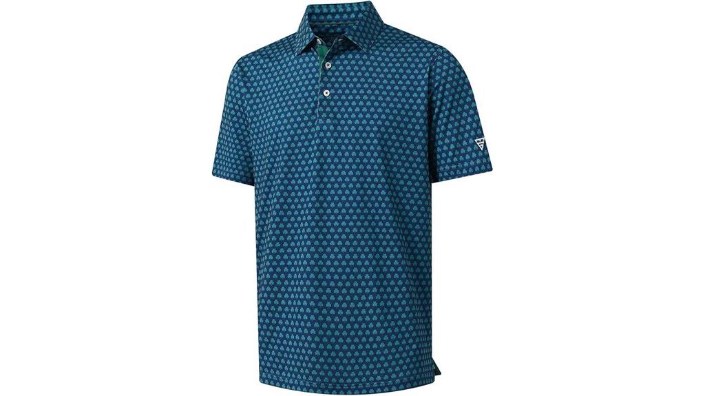 moisture wicking golf polo