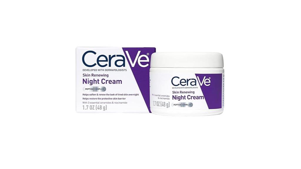 moisturizing overnight skin renewal