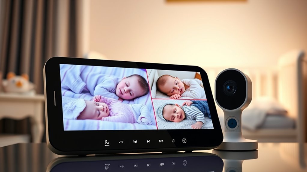 monitor features and security