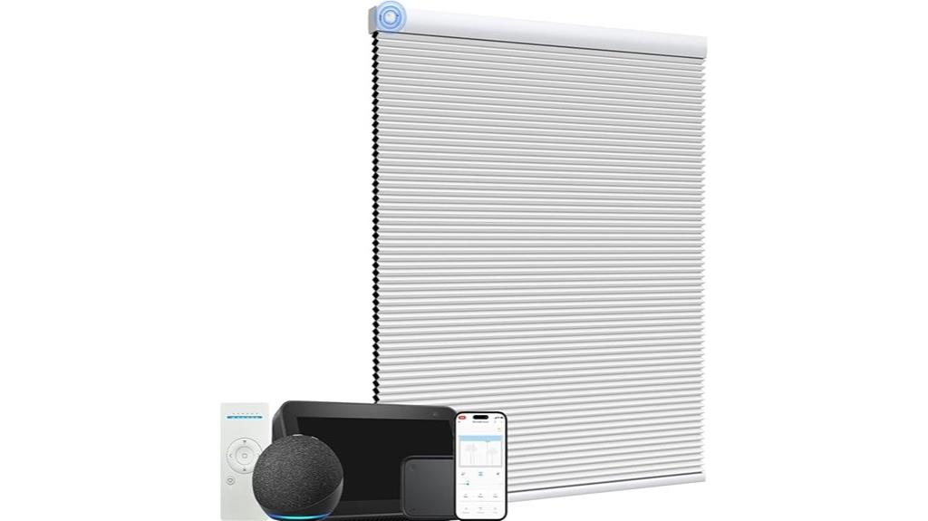 motorized smart cellular shades