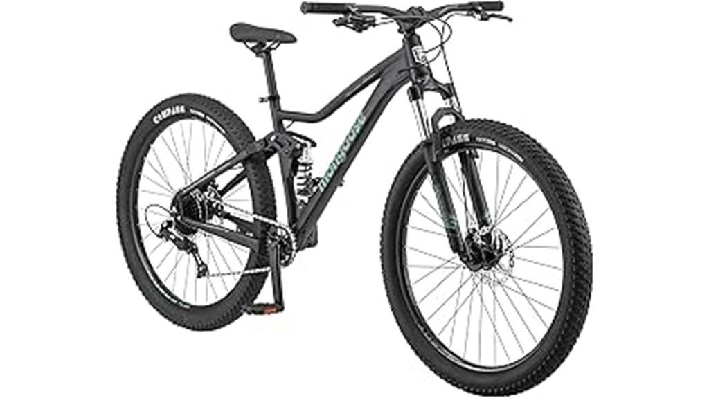 mountain bike with gear options