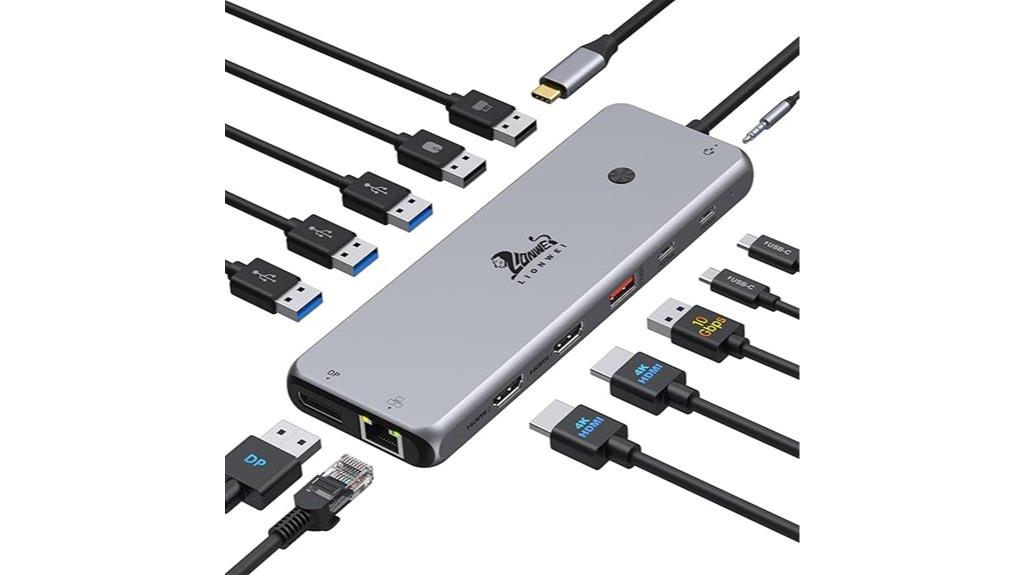 multi display usb c dock