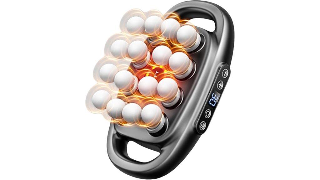 multiple speed head massager