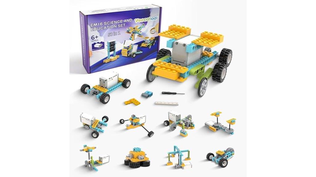 multiple stem building sets
