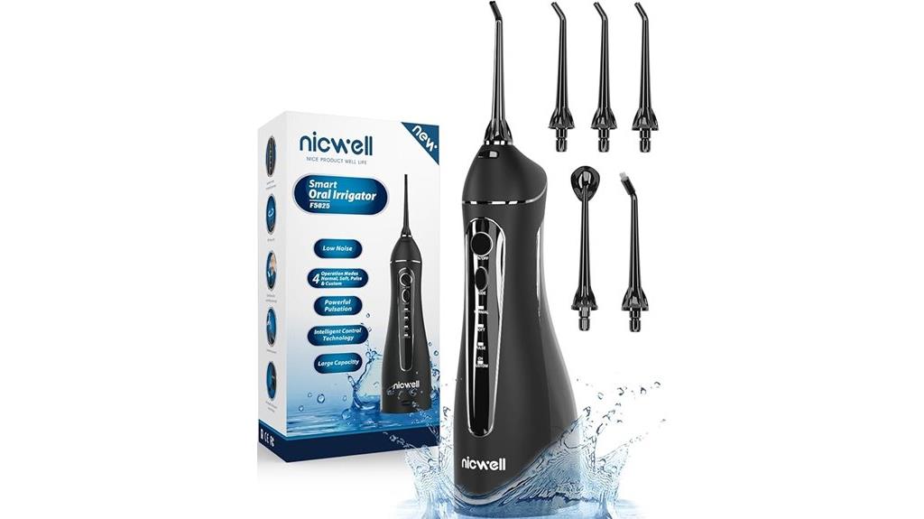 nicwell water dental flosser