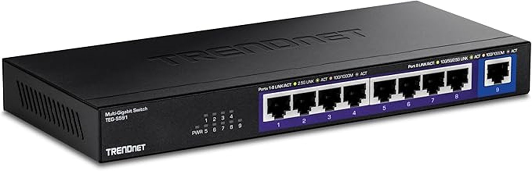 nine port multi gig switch