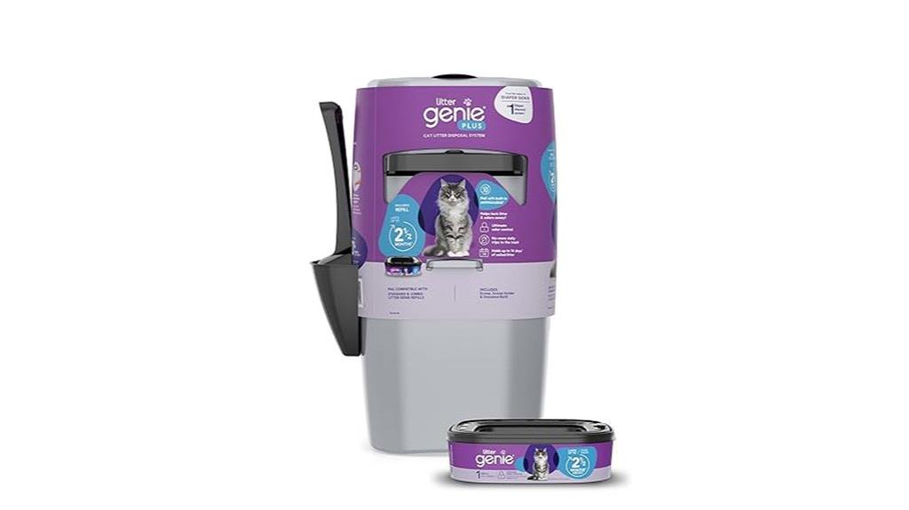odor control cat litter disposal