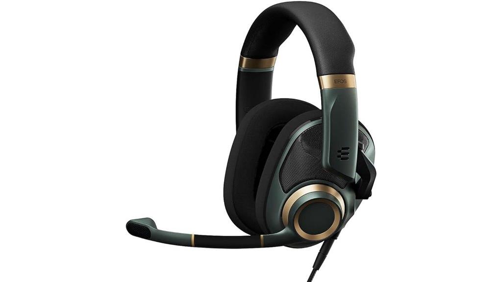 open acoustic gaming headset