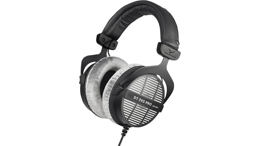 open back studio headphones