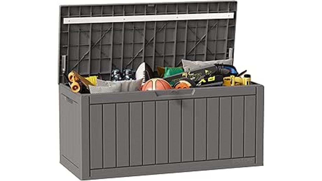 outdoor 90 gallon deck storage