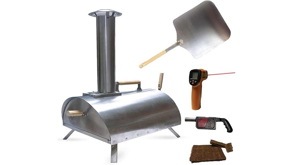 outdoor pellet pizza oven