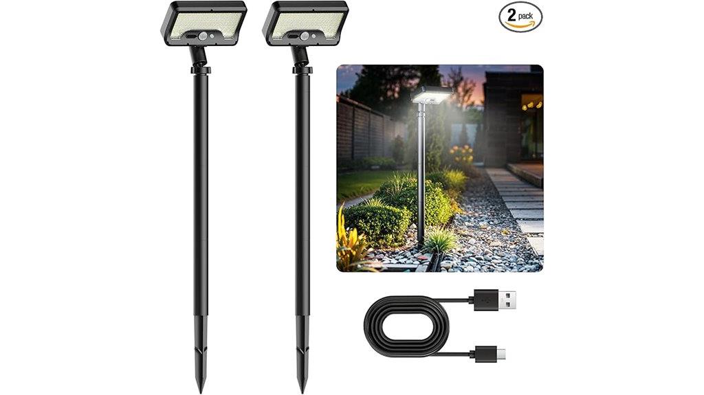 outdoor waterproof solar lights
