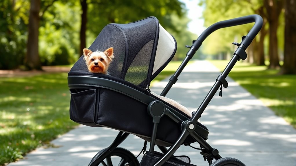 pet stroller selection criteria